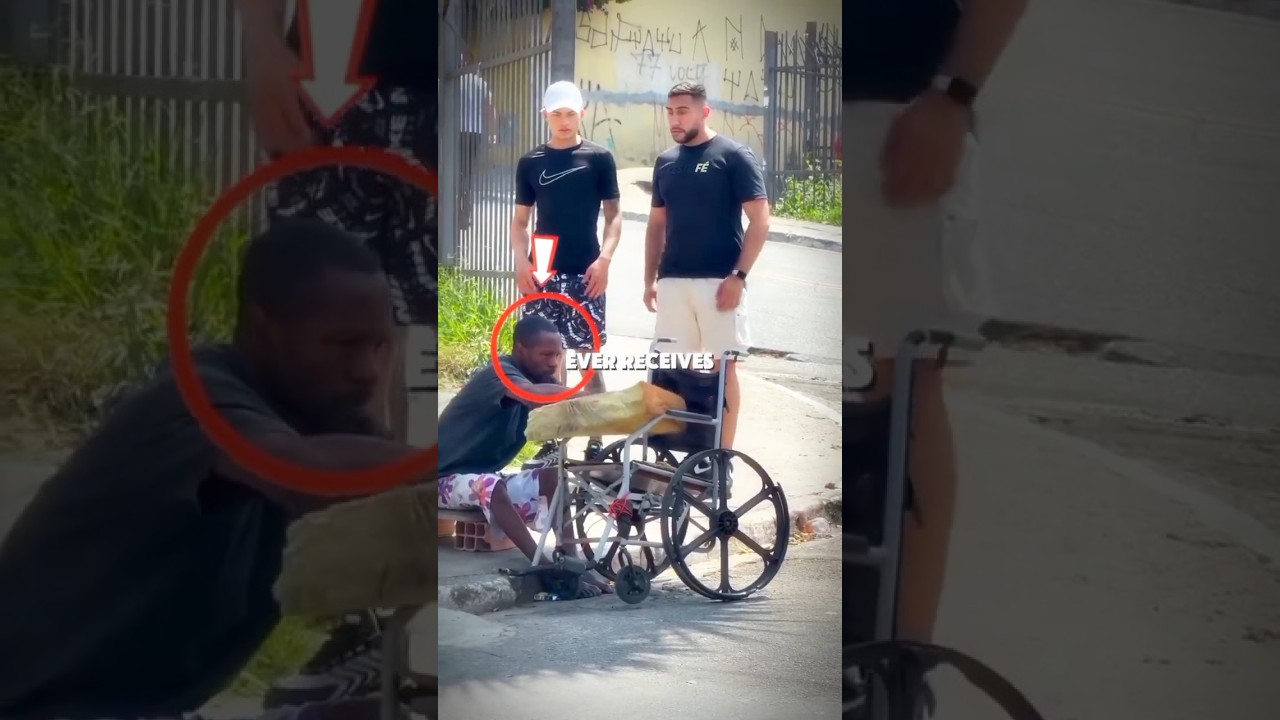 Man Receives Help From Strangers...