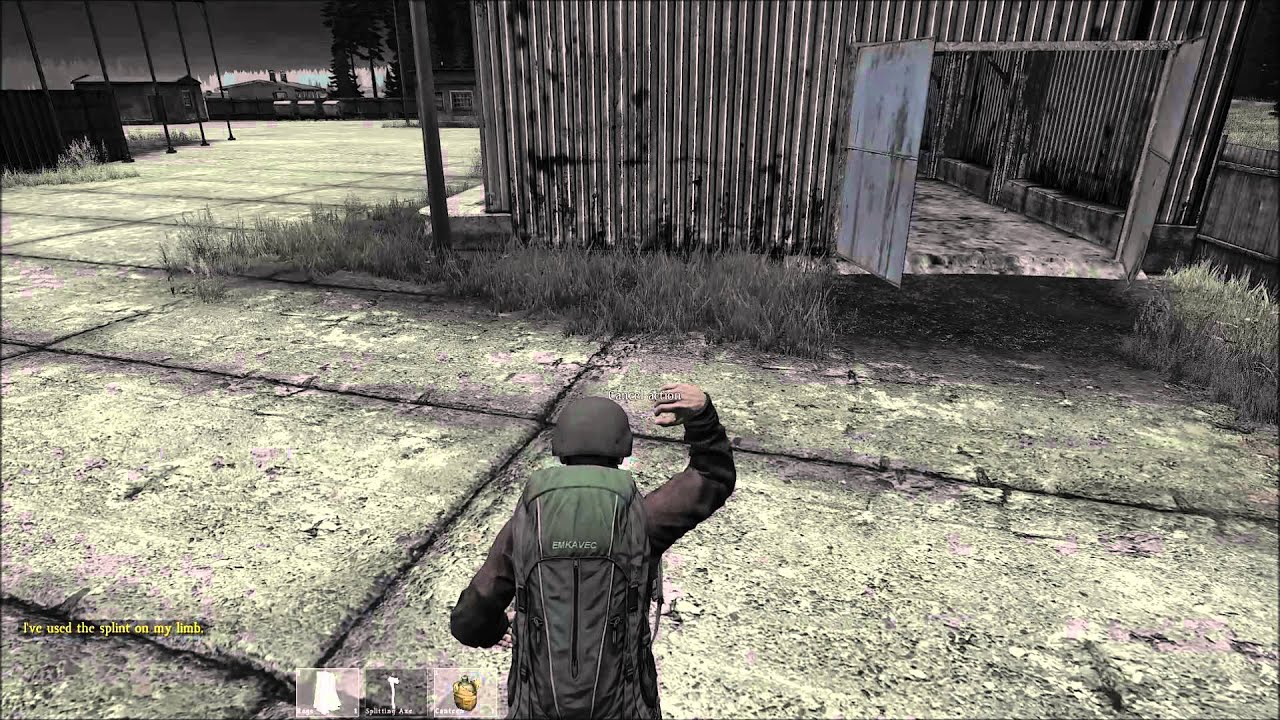 Dayz Standalone Experimental 0.47.124558 Testing throw axe and etc