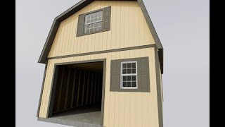 Maker's Loft 16x32 XL Wood Garage Kit (MLOFND32) Maker's Loft 16x32 XL Wood Garage Kit (MLOFND32)