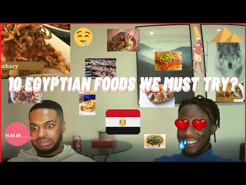 UK REACT TO 10 EGYPTIAN FOODS You Must Try 😋🤤🥘