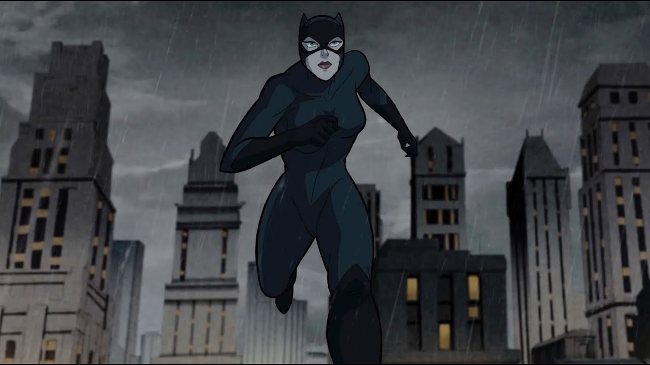 Catwoman Chasing Scene Batman The Long Halloween Part One Batman