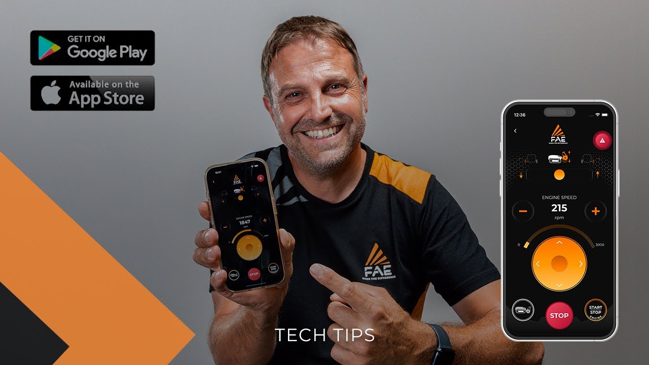 Utilisez l'application FAE pour déplacer en sécurité les automoteurs RCU55, RCU75 et RCU120