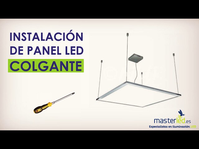 PANEL LED 60X60 CM. 40W PARA CIELO AMERICANO REGULABLE