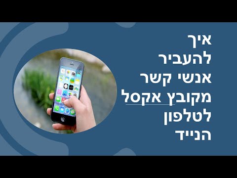 וִידֵאוֹ: כיצד לשחזר הודעות שנמחקו מהאייפון (עם תמונות)