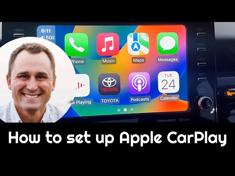 How to set up Apple CarPlay: 2024 Camry