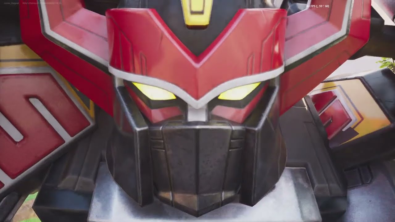 I got the Megazord in fortnite.