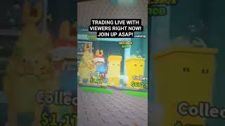 TRADING LIVE WITH VIEWERS LIVE RIGHT NOW #stealabrainrot #roblox #trading #legit #live #fypシ #viral