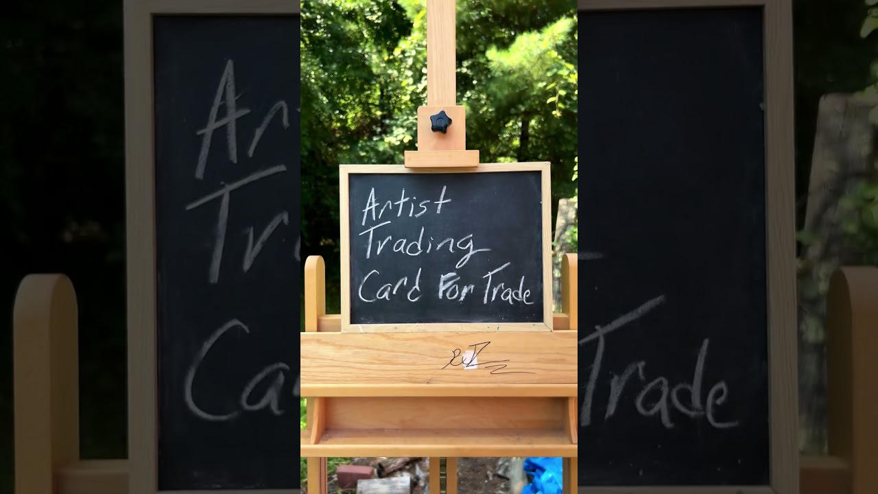 That’s Art?: 2024 + 2025 Artist Trading Card That is Available for Trade. Art Talk No.51