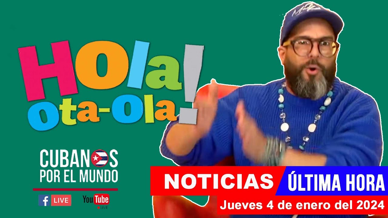 Alex Otaola en vivo, últimas noticias de Cuba Hola! OtaOla (jueves 4
