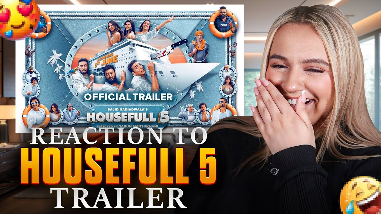 HOUSEFULL 5 Official Trailer Reaction | Akshay Kumar, Sanjay Dutt, Riteish & Madness!