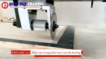 MÁY CNC GIA CÔNG TRUNG TÂM LƯỠI CƯA XOAY LINH HOẠT SMJX 1224 R1S | QUỐC DUY
