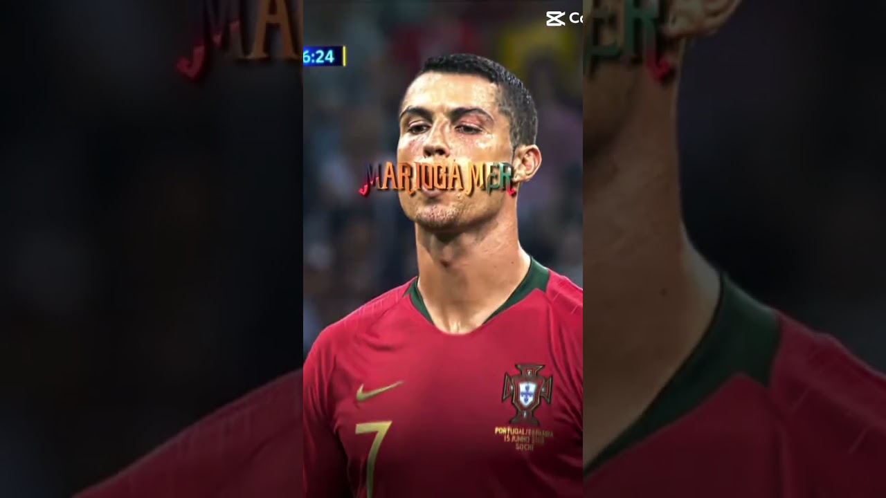 Masha is really a Ronaldo fan 