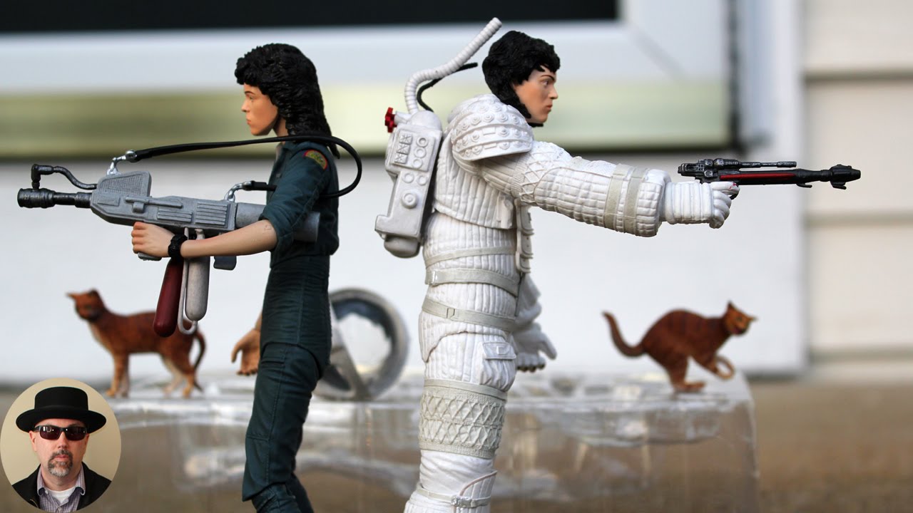 NECA: ALIEN Jumpsuit Ripley, Compression Suit Ripley, and