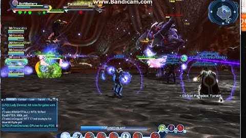 DCUO Paradox Wave Raid with No Tank Final boss