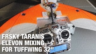 Frsky Taranis Elevondelta Mixing For Tuffwing 32 Flying Wing