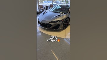 2022 NSX Type S 🤩 #acura #NSX #supercar #luxurycars #cartok #yeg #edmonton