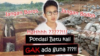 Pondasi Tanpa Batu Kali (Pondasi Sloof Gantung)