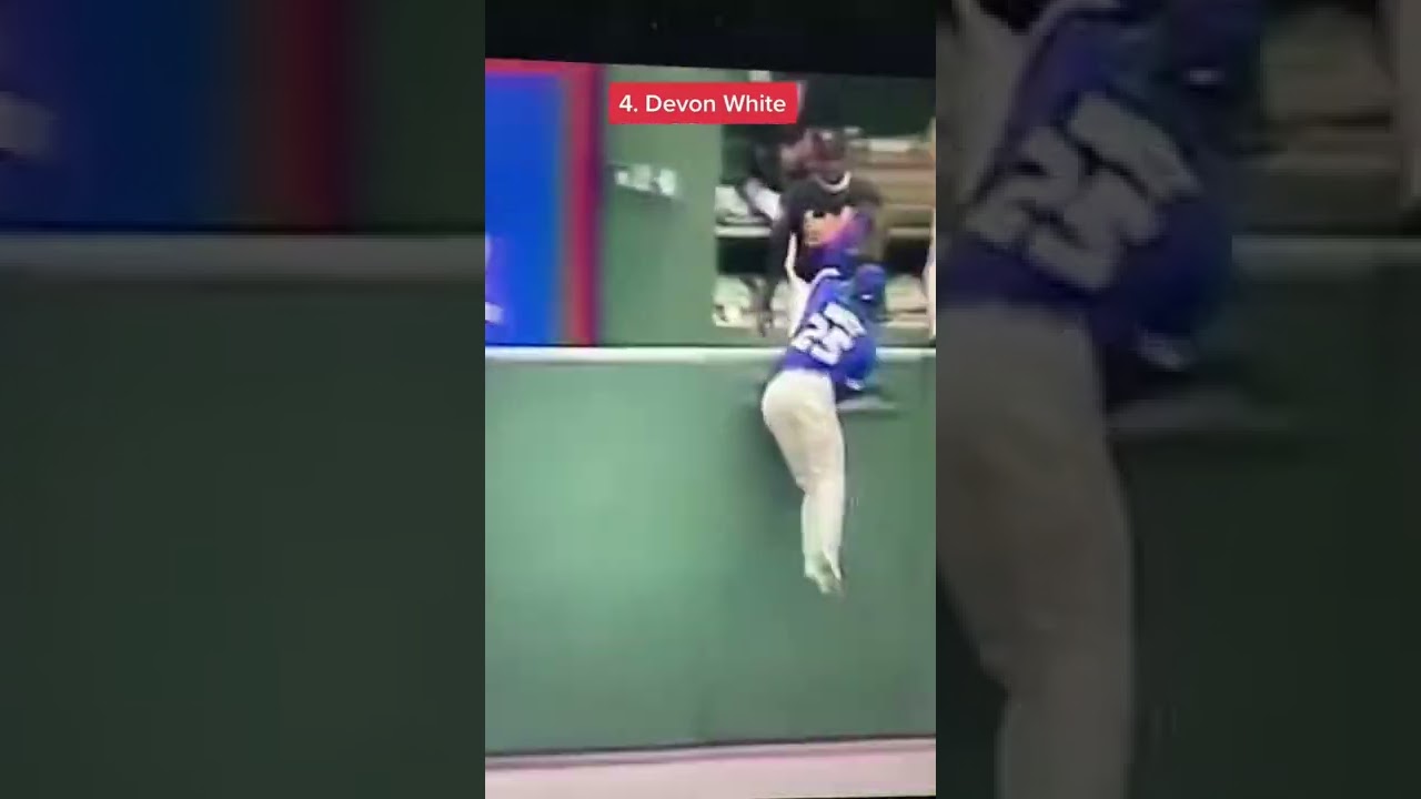 Top 5 catches in MLB history #shorts