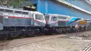 Two New Livery Tughlakabad Wdp4D By Tkd Named After रन अवत बई And रन अहलयबई