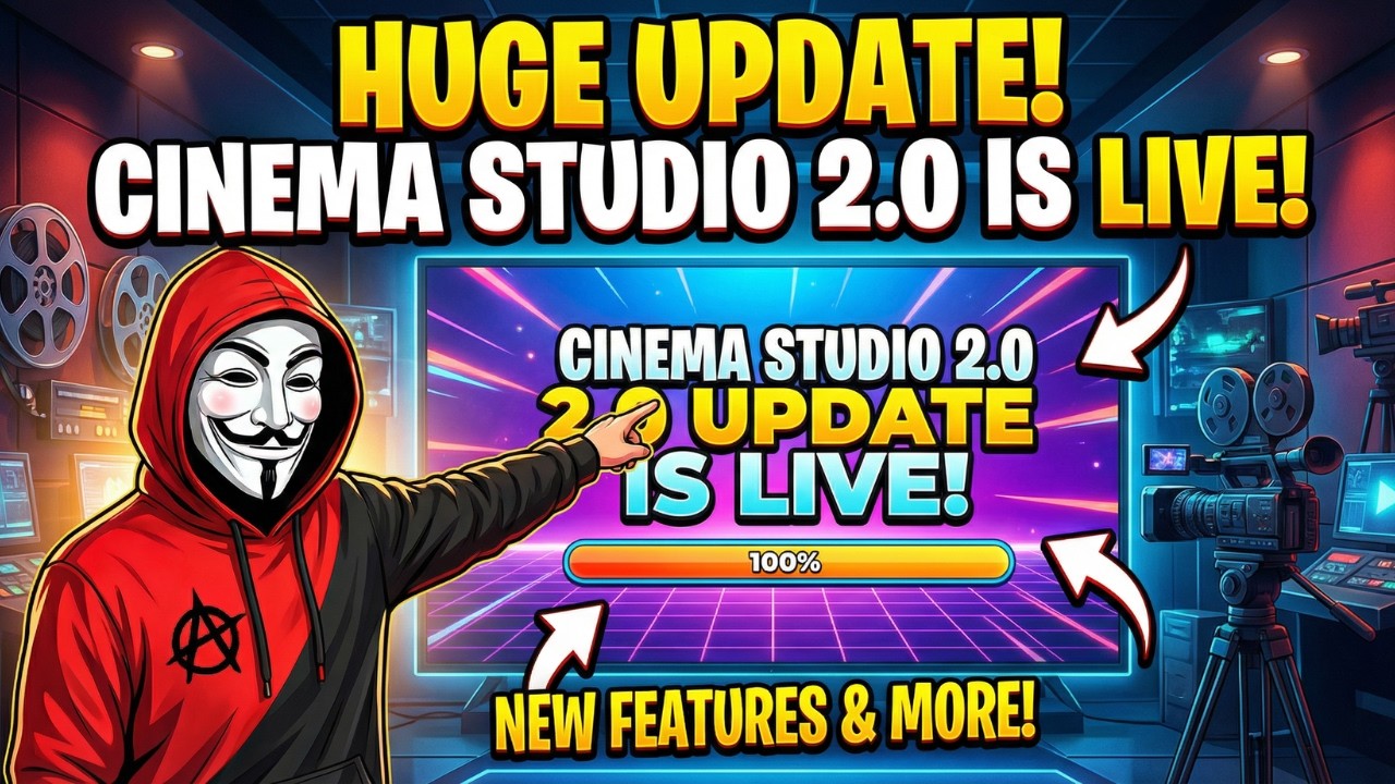 Cinema Studio 2.0 Update Is Live | Cinema Studio 2.0 Explained & Review