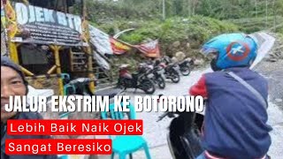 Jalur Ekstrim  Menuju Puncak Bukit  botorono Petarangan Temanggung