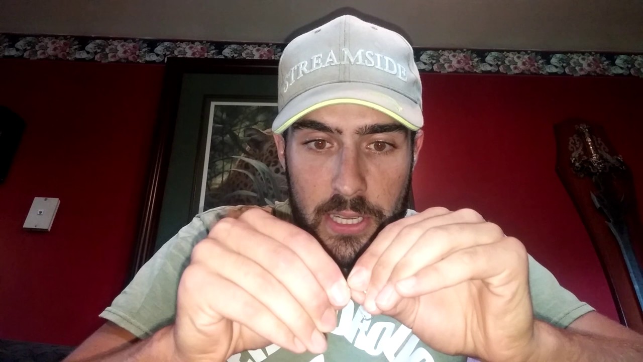 How to tie the Hinge Stiff Rig ( Swivel-less)