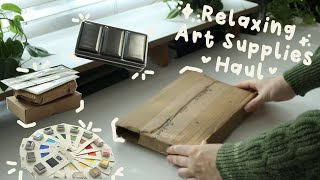 4K Asmr Relaxing Art Supplies Haul Jackons Art Supplies