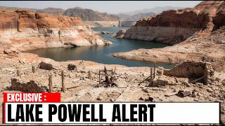 Lake Powell Keeps DROPPING — Water So LOW Forgotten Ruins Are Being Exposed