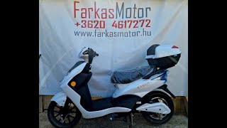 Farkasmotor Ztech Zt27 Warrior Elektromos Robogó Bemutató Videó