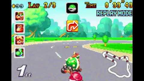 Mario Kart: Super Circuit - Double Red Shell Outrun