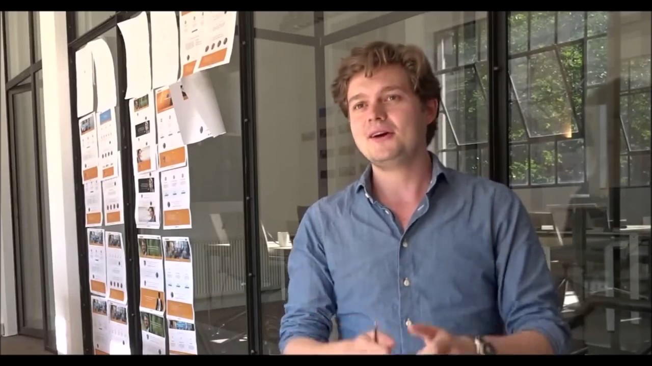 Steven over zijn stage bij SparkOptimus