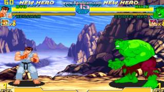 Marvel Vs. Capcom: Clash of Super Heroes (Euro 980123) - Marvel Vs. Capcom: Clash of Super Heroes (Euro 980123) (Arcade / MAME) - Hulk Theme - User video
