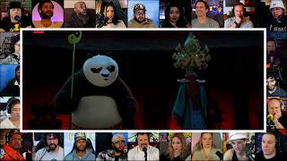Po vs Chameleon (Full Fight) | Kung Fu Panda 4 | Reaction Mashup