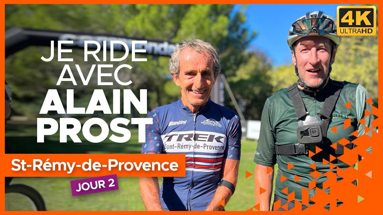 JE RIDE AVEC ALAIN PROST 🤗  | Raid des Alpilles | Jour 2 