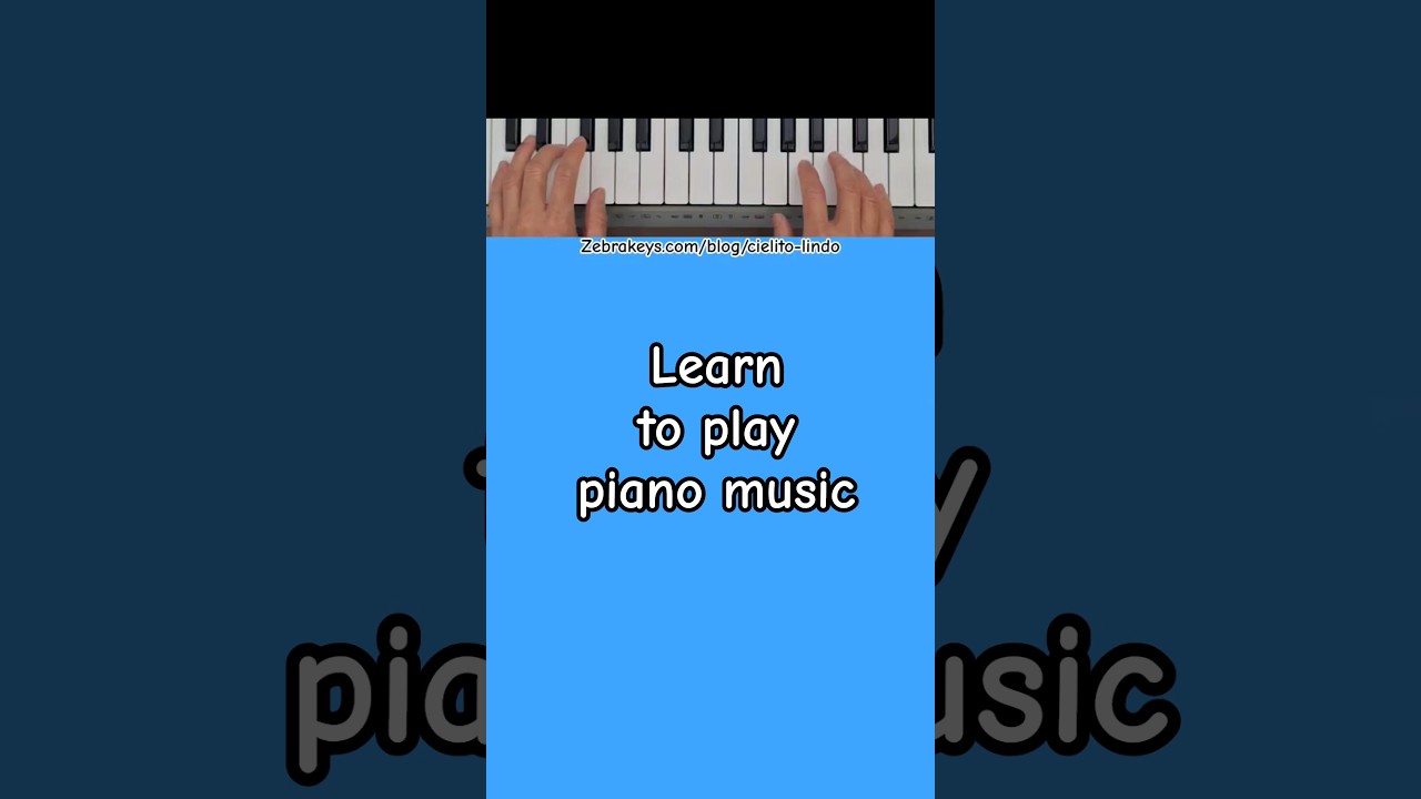 Learn to play piano music