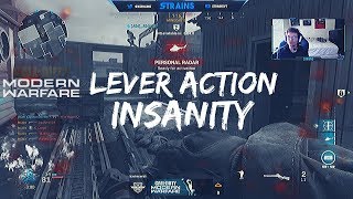 LEVER ACTION ON MODERN WARFARE IS INSANE (MW BETA)