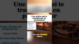 Le chapelet : votre refuge spirituel et réconfort #shorts