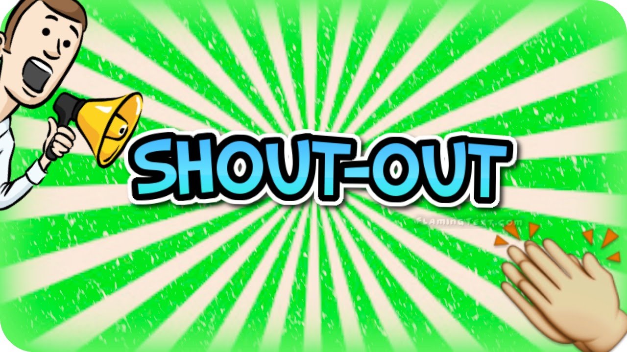 SHOUTOUT COMPETITION!