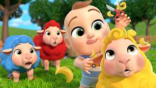 Learning Colors (Baa Baa Black Sheep) | Almama Nursery Rhymes & Kids Songs