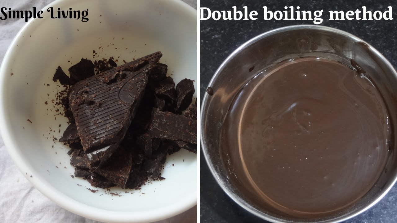 Double boiling method double boiling method for dark chocolate in
