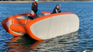 Hovercraft did it again! FRCB 500 =  the fastest, the lightest, the most practical inflatable boat