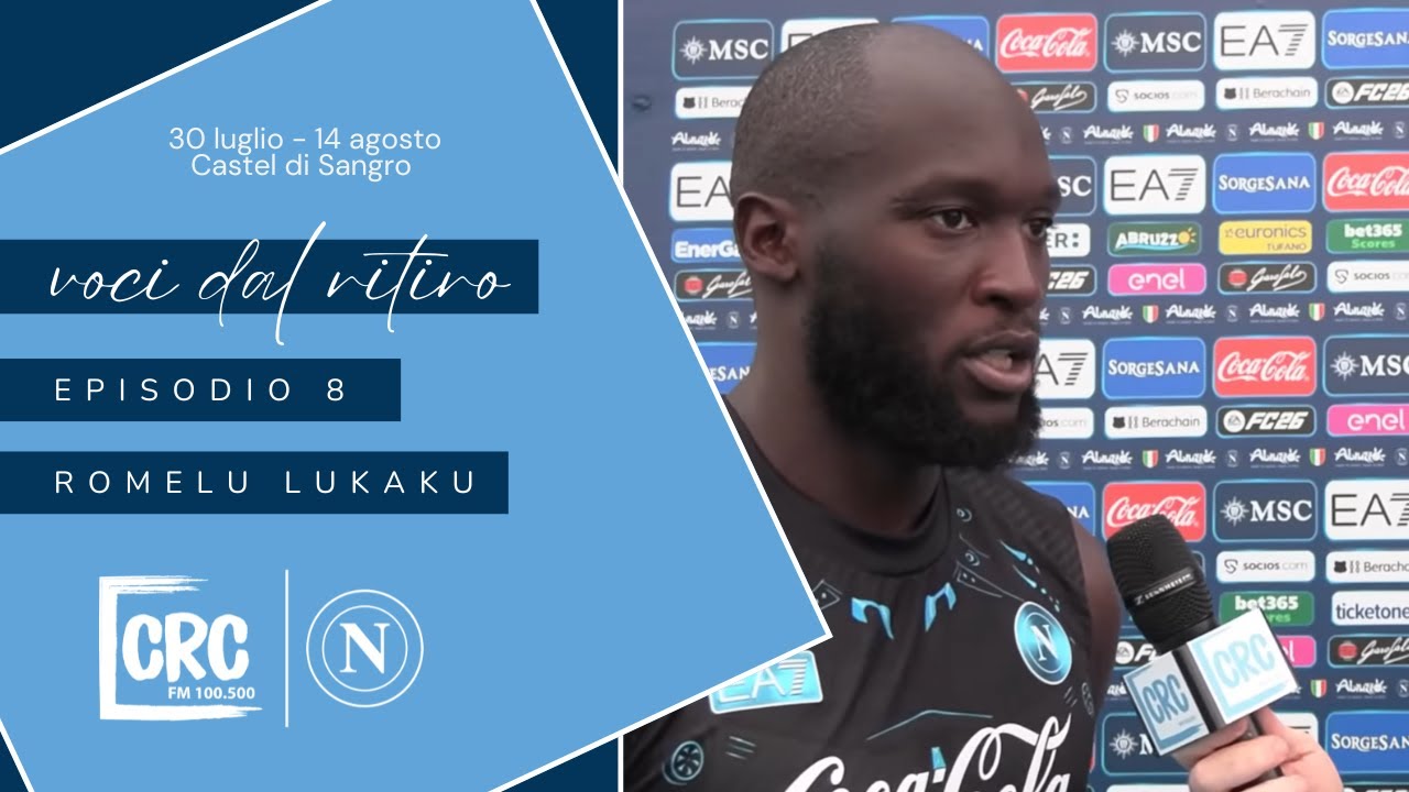 VOCI DAL RITIRO DI CASTEL DI SANGRO EP.8: #LUKAKU AI MICROFONI DI RADIO CRC🔵