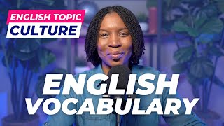 Download Lagu TOPICAL ENGLISH VOCABULARY | ENGLISH WORDS ABOUT CULTURE MP3