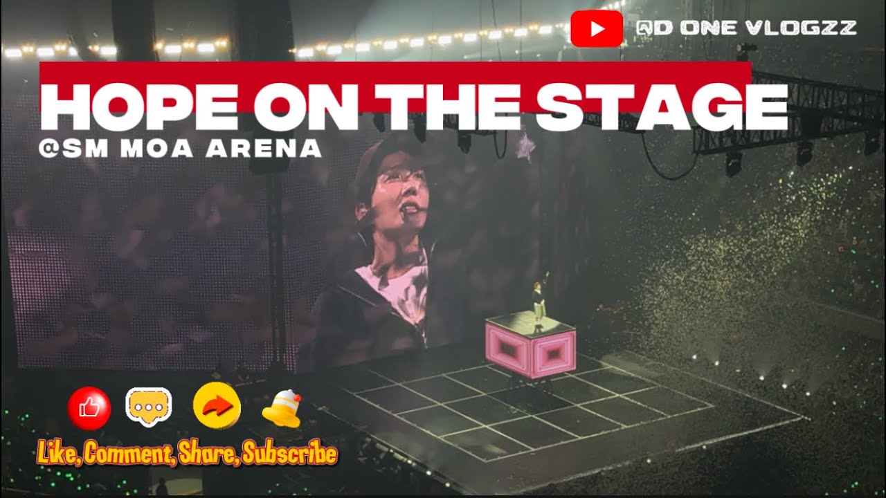 © 2025.04.13 BTS [J-Hope] HOPE ON THE STAGE World Tour in Manila Day 2 💜♥️🖤