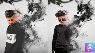 Picsart Edits - Dragon Smoke Effect || Picsart Photo Editing screenshot 5