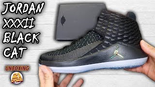 jordan xxxii black cat