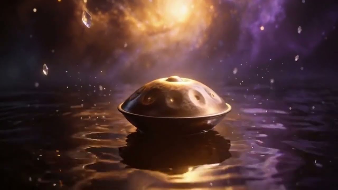 Switch Off Stress: Cosmic Handpan Melodies