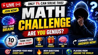 🧠 99% FAIL This Math Challenge! Can You Find the Correct Answer 🤯 #MathChallenge
