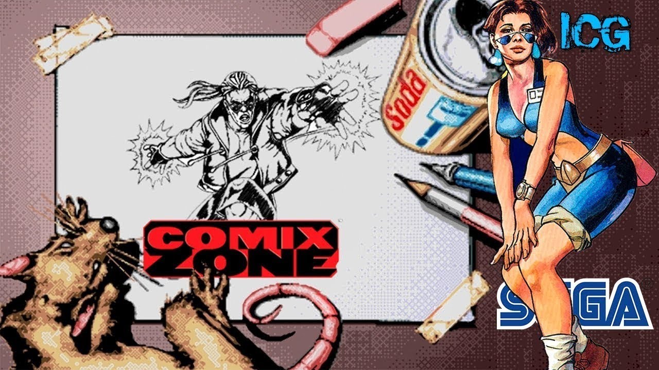 Comix zone отзывы. Комикс зон. Comix Zone игра. Комикс зон сега. Игра на сегу comix Zone.