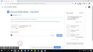 Google Classroom   Adding a Missing Document
